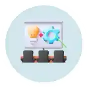 Workshop icon, representing 1000+ interactive sessions